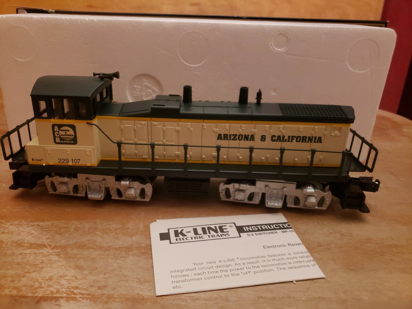 K-Line K-229107 TCA 1997 Convention Arizona & California MP-15 Diesel EXC in Box