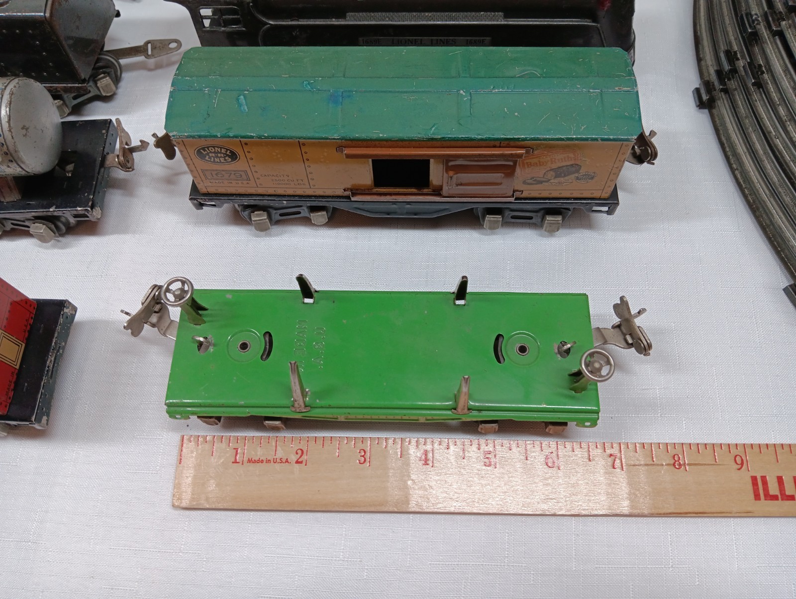 Vtg Lionel Lines 1689E O27 Locomotive and More – Untested See Pics Read Please