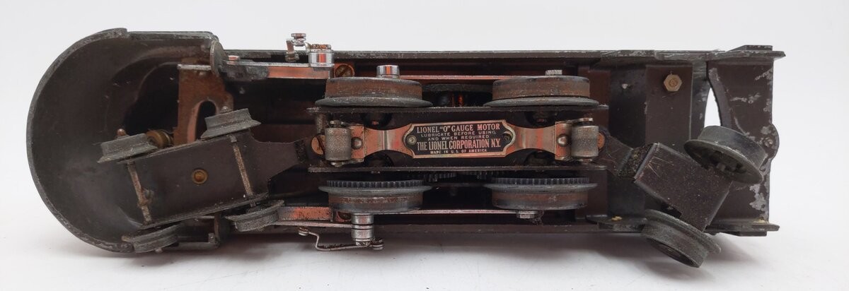 Lionel 238E VIntage O Prewar PRR Gray Torpedo Streamlined Steam Locomotive