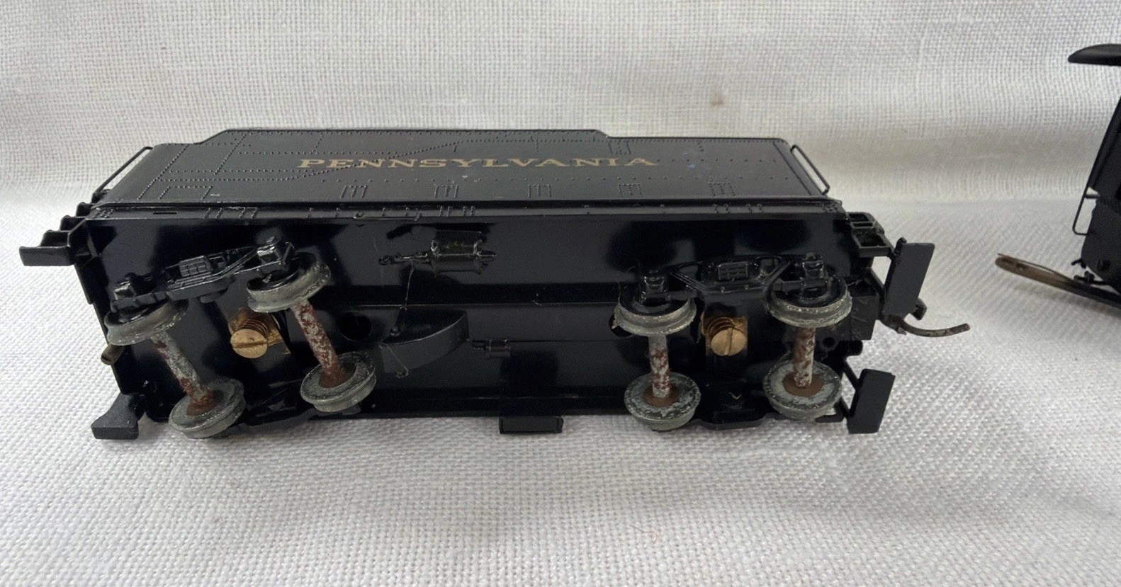 HO Painted BRASS United Scale Models PRR 2-8-2 PENNSYLVANIA L-1 Mike #1372