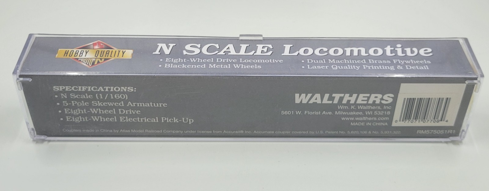 Life Like Walthers 7706 N scale DL109 Gulf Mobile & Ohio #270 Diesel Locomotive