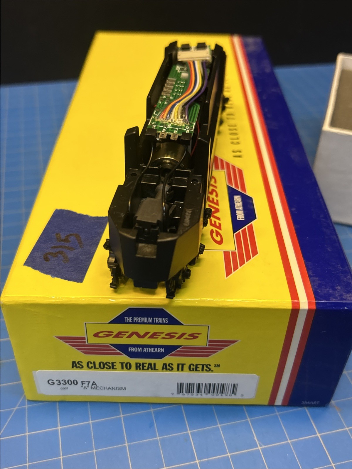 Athearn Genesis G3300 F7A ‘A’ Mechanism Chassis HO