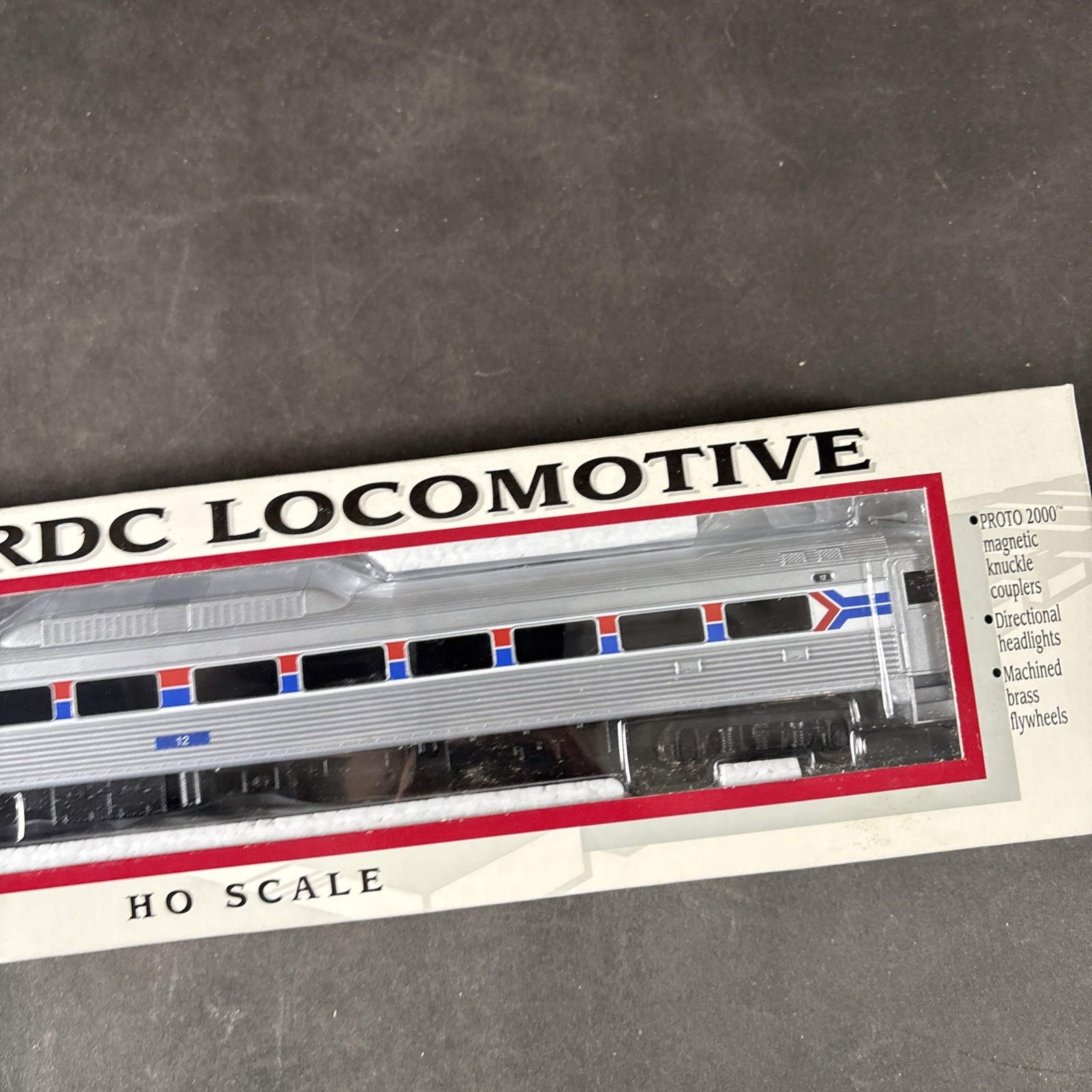 PROTO 1000 30582 AMT#12 12 HO SCALE BUDD RDC LOCOMOTIVE NEW OPEN BOX AMTRAK