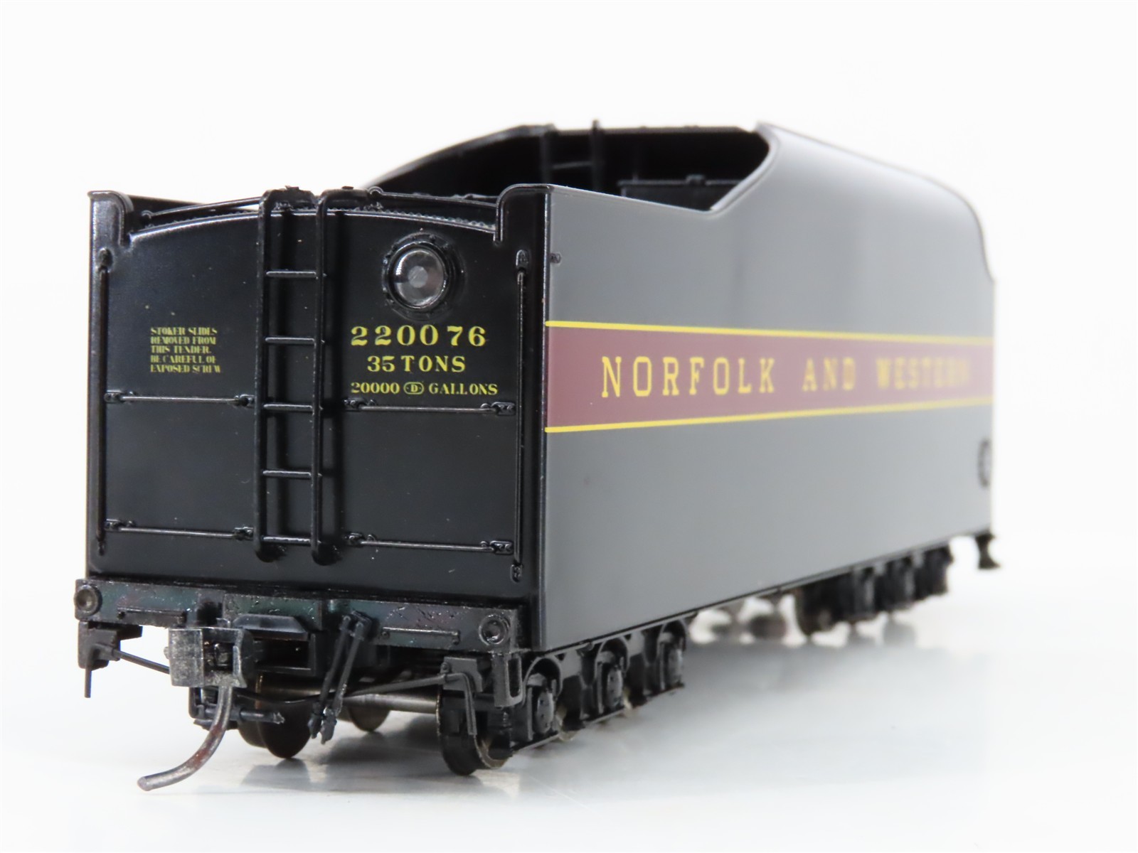 HO Broadway Limited BLI 1113 N&W 4-8-4 Class J Steam #600 – DCC ONLY w/ Sound