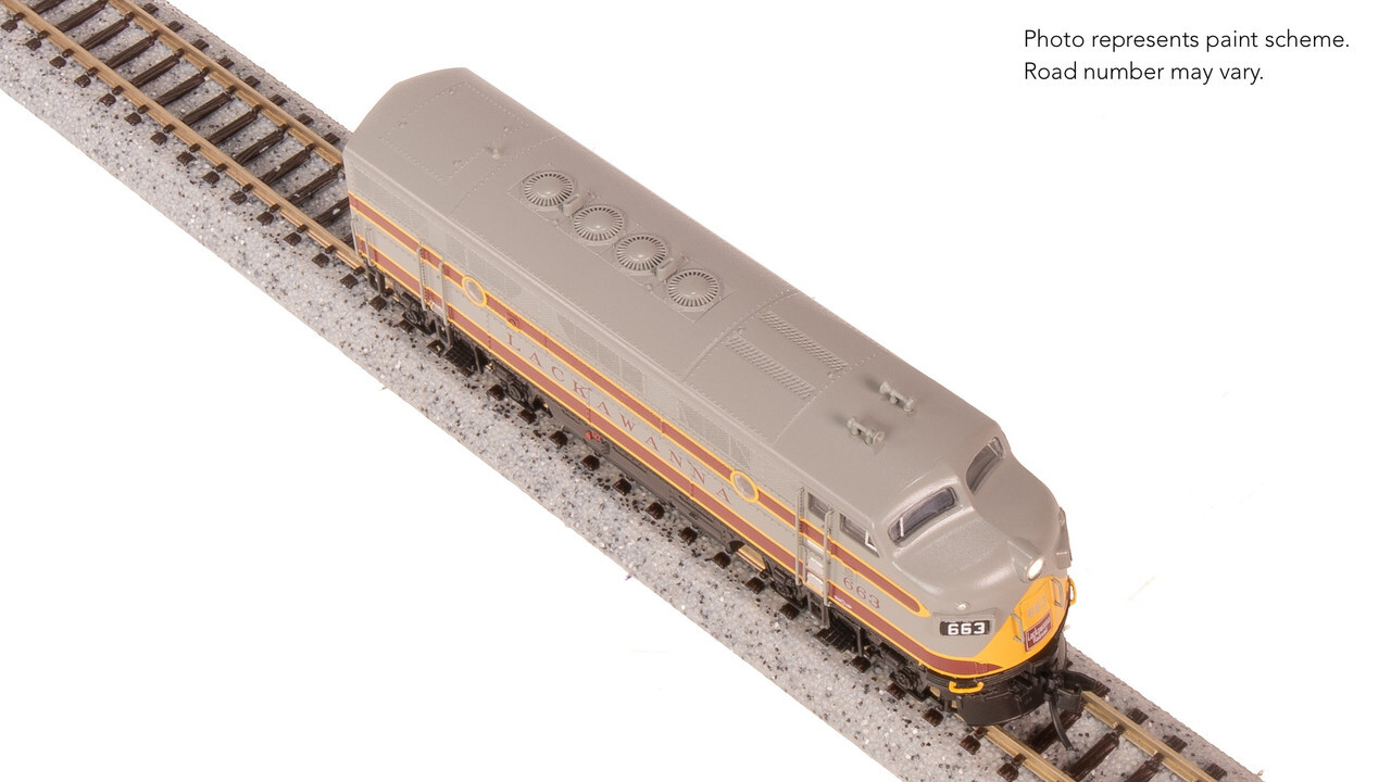 Broadway Limited 9208 N Scale F3 A-Unit DLW #664 DCC Sound Paragon4 Diesel New