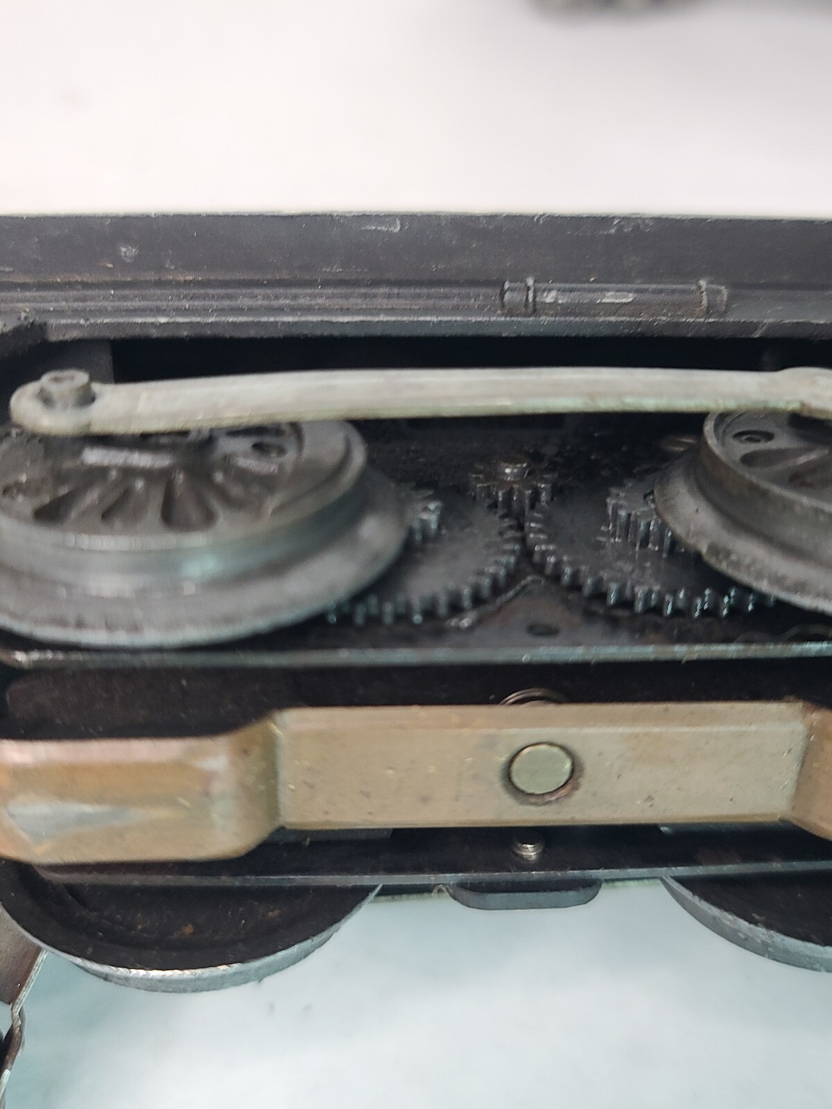 Asis Working #666 Marx O Cast Metal 0-4-2 Steam Locomotive Tin Tender & Caboose