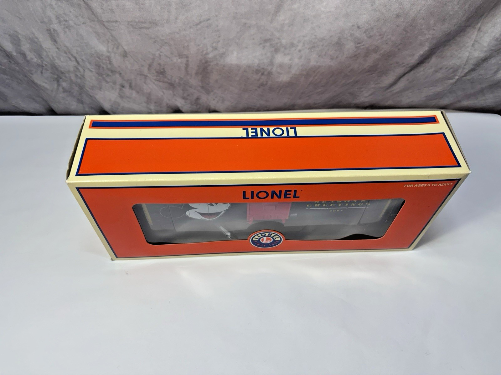 LIONEL 6-25052 2007 DISNEY HOLIDAY BOXCAR MICKEY MOUSE NRFB BX-13