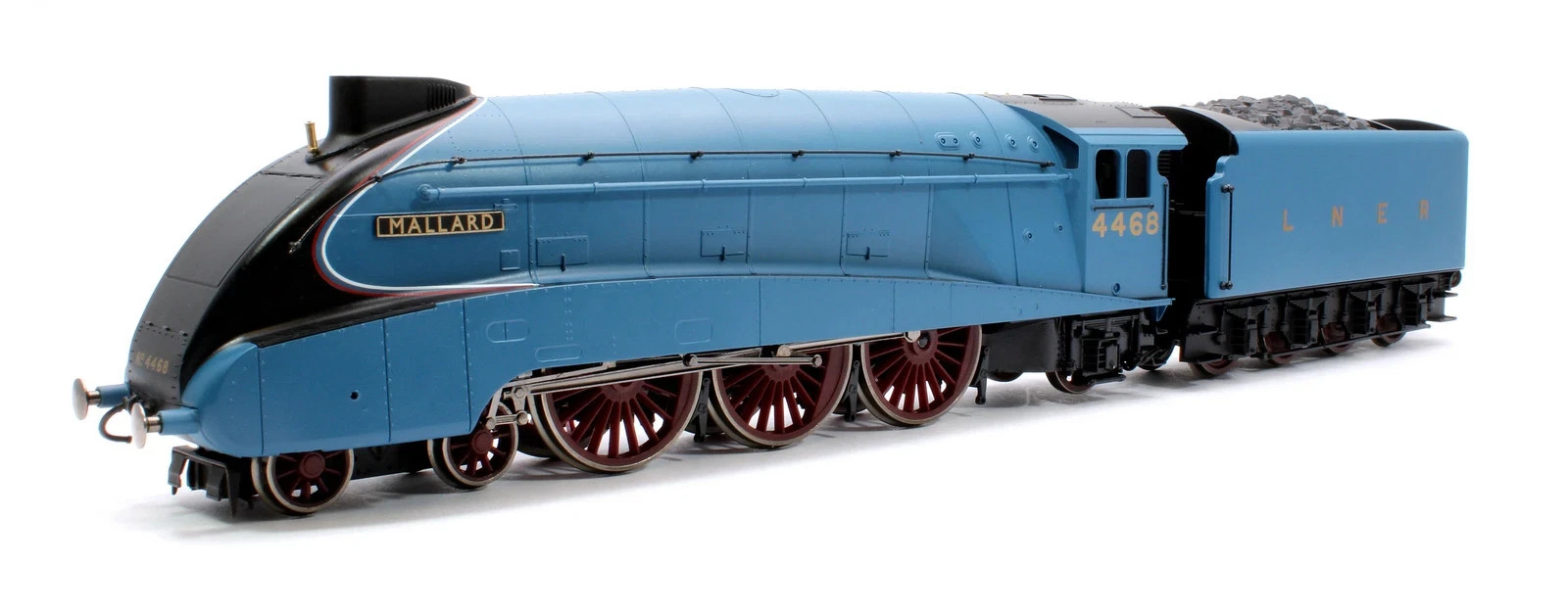Hornby R3395TTS RailRoad LNER, A4 Class, 4-6-2, 4468 ‘Mallard’ Steam Locomotive