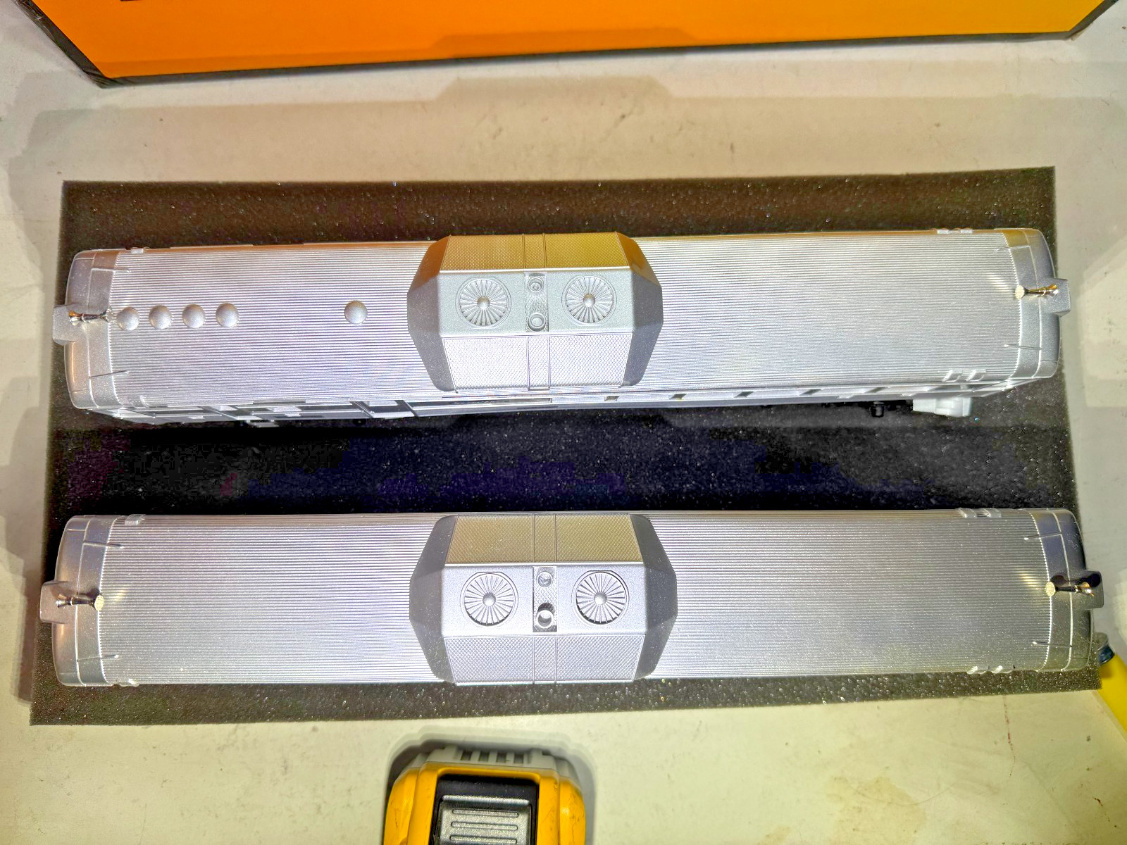 MTH RailKing Baltimore & Ohio RDC Budd Car set, 30-2144-1, W/Proto sound