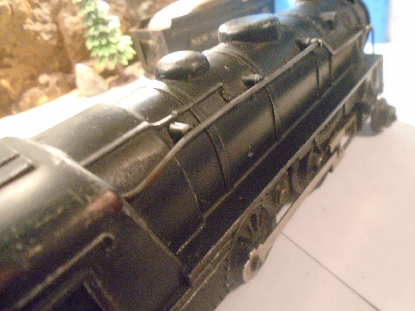 MARX VINTAGE DIECAST No 999, 2-4-2 LOCO WITH STEEL TENDER,TRACK TESTED 5-208-5