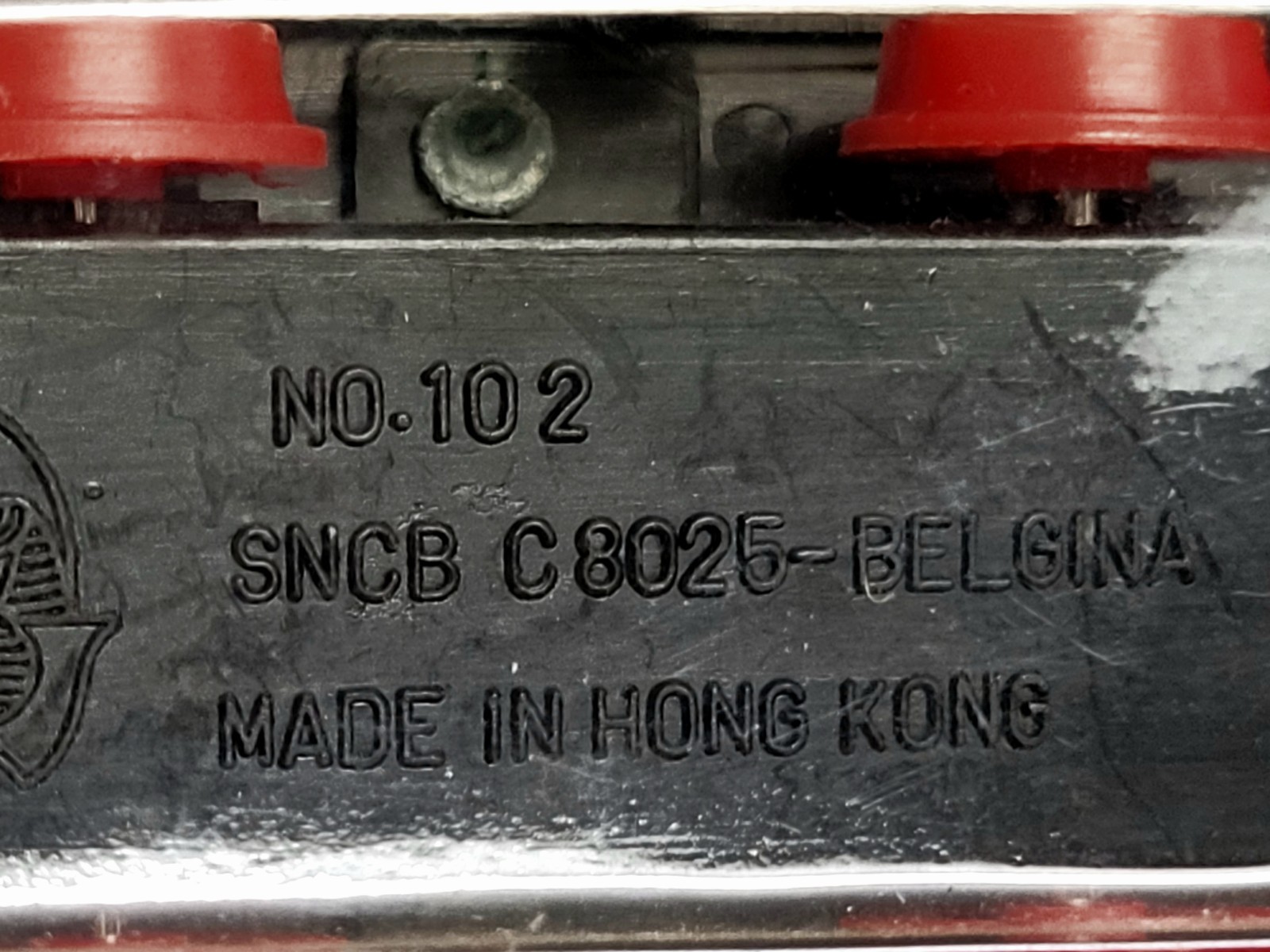 NOS ELMAR SNCB C8025-Belgina Mini Locomotive Diecast Toy Train SEALED! Hong Kong