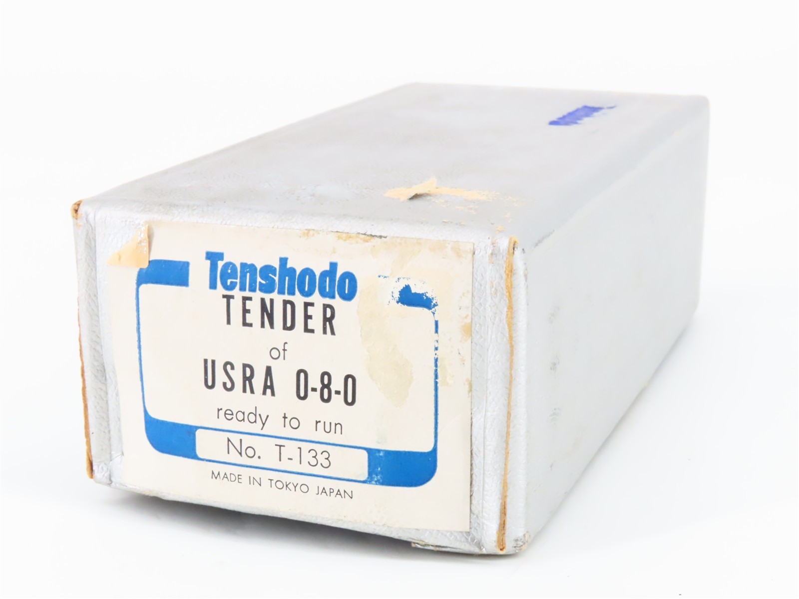 HO Scale Tenshodo BRASS T-133 Unlettered USRA Tender w/Pre-Installed DCC & Sound