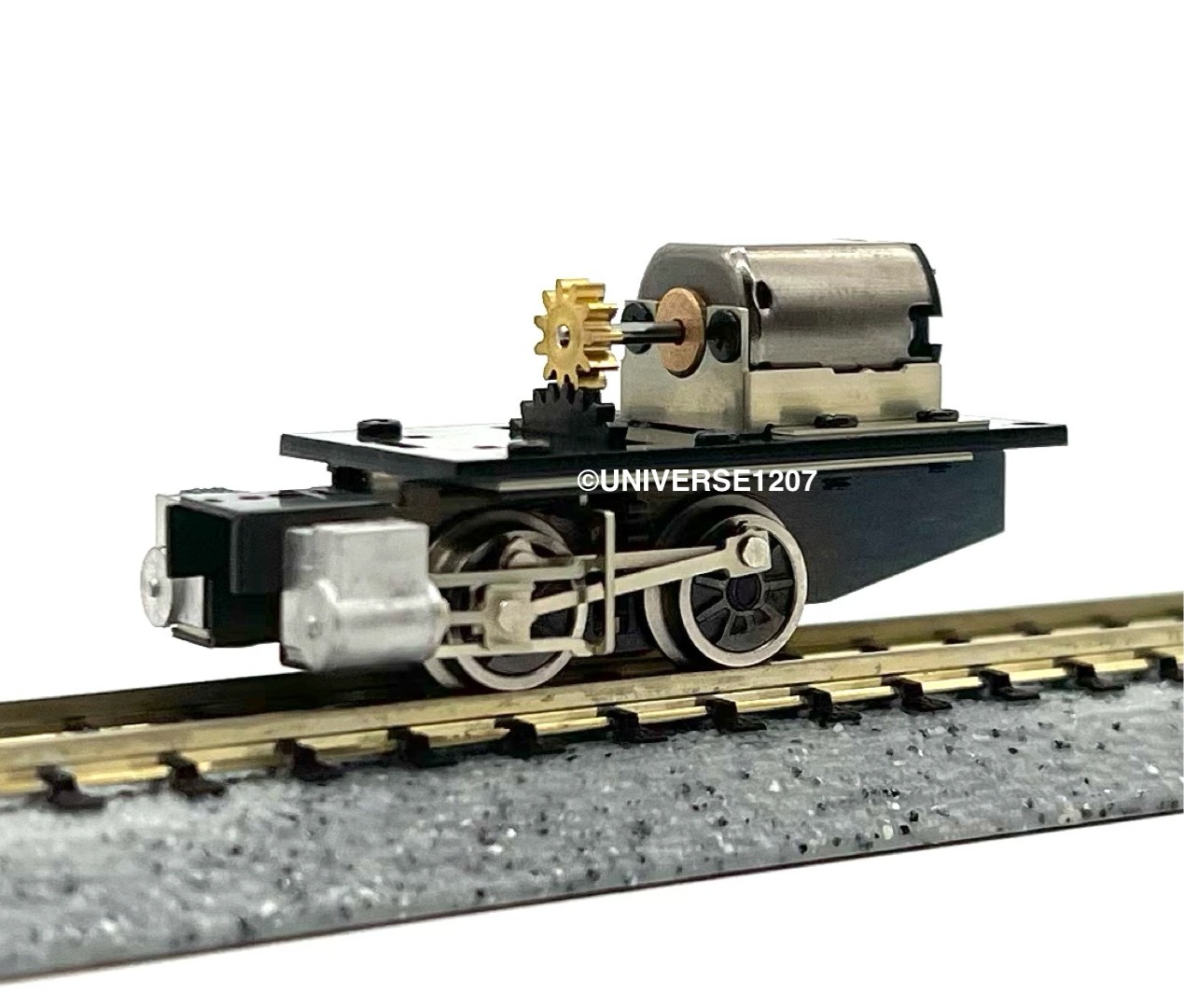N Scale Aru Freelance 0-4-0T Industrial Steam Locomotive Brass Kit NIB 9mm Gauge