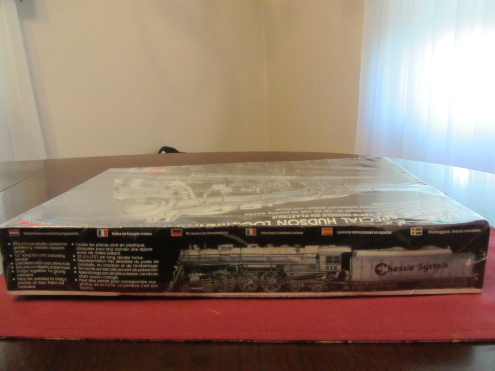 1988 Monogram Metal Master Chessie Special Hudson Locomotive Model 1134 SEALED