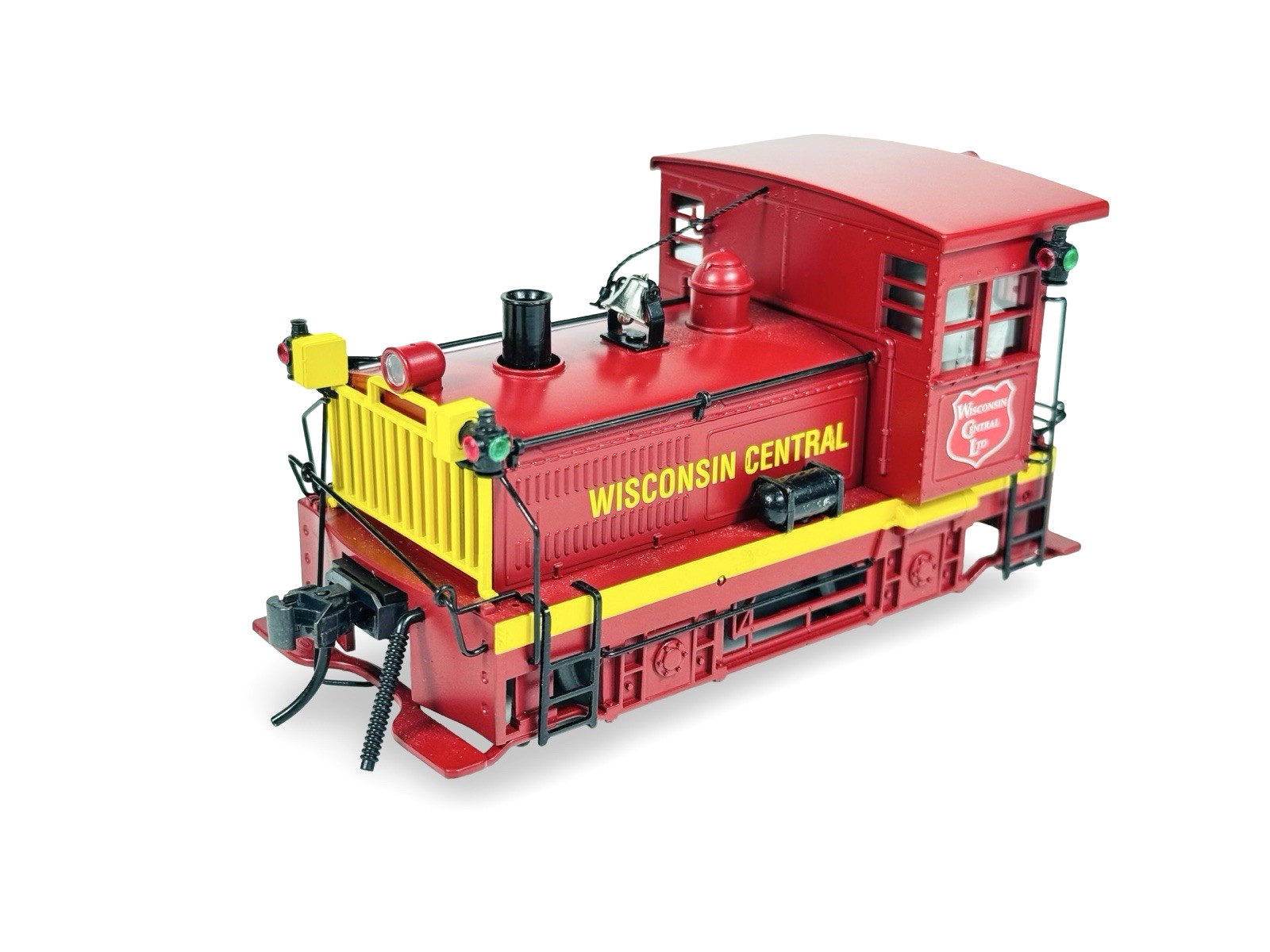 K-Line O-Scale WISCONSIN CENTRAL Plymouth Switcher Ore Car Train Set