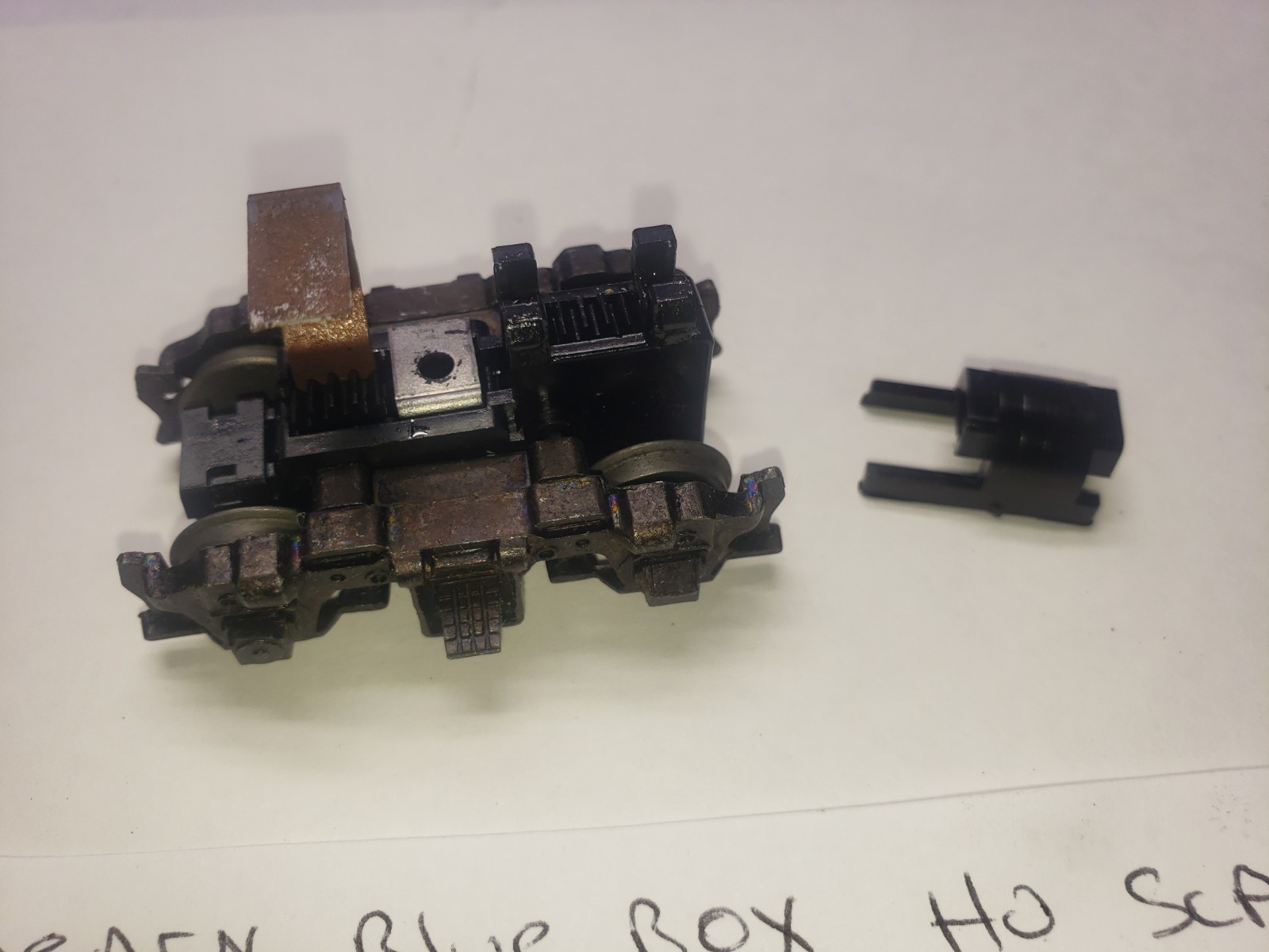 GP35 REAR DIECAST METAL GEARED 4 WHEEL TRUCK ATHEARN BB HO SCALE Old Style PART