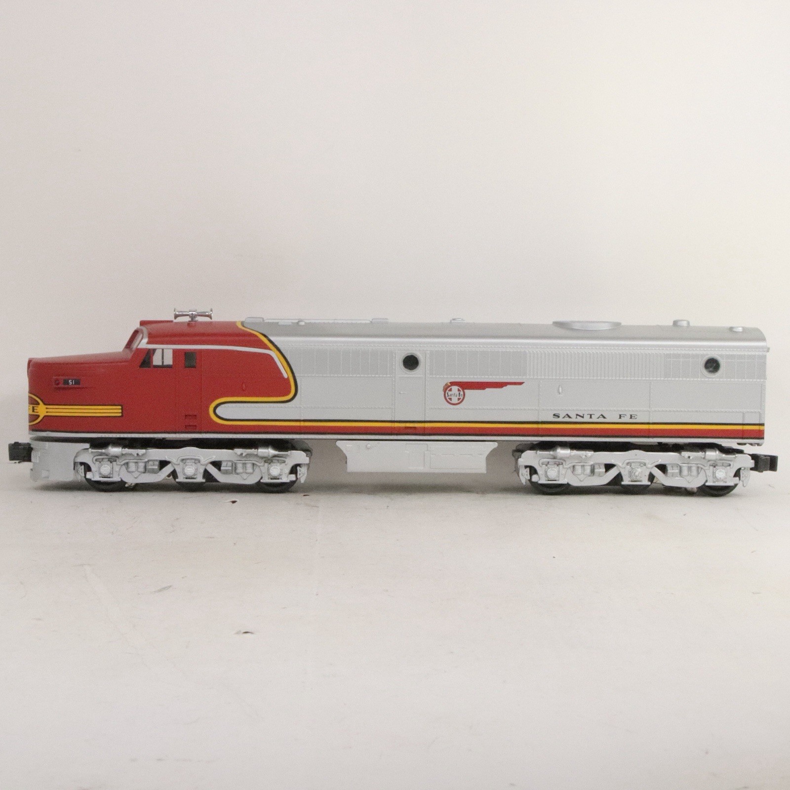 Williams O Gauge Santa Fe ATSF #51 #51B #52 PA-1 A-B-A AC Powered