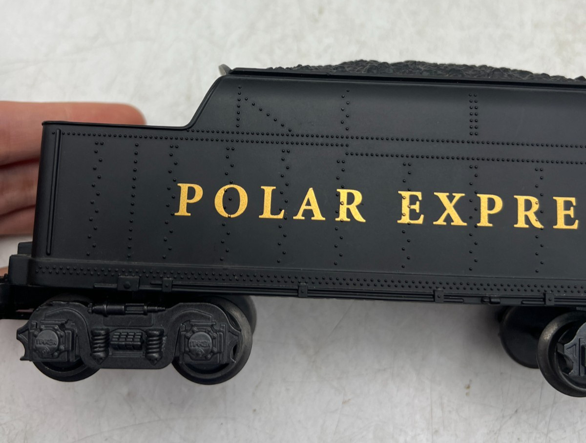 Lionel O Steam Train Polar Express Locomotive Tender 8 Wheels – Untested