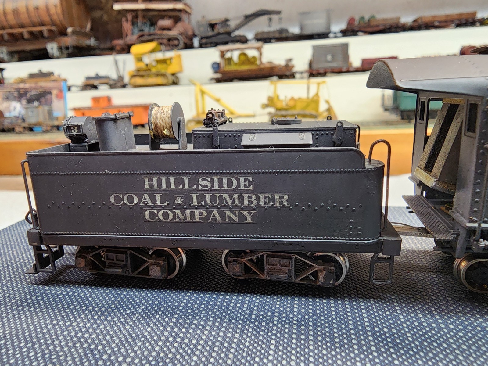 PFM 2-6-2 Baldwin steam Loco Brass Custom painted for your logging roster