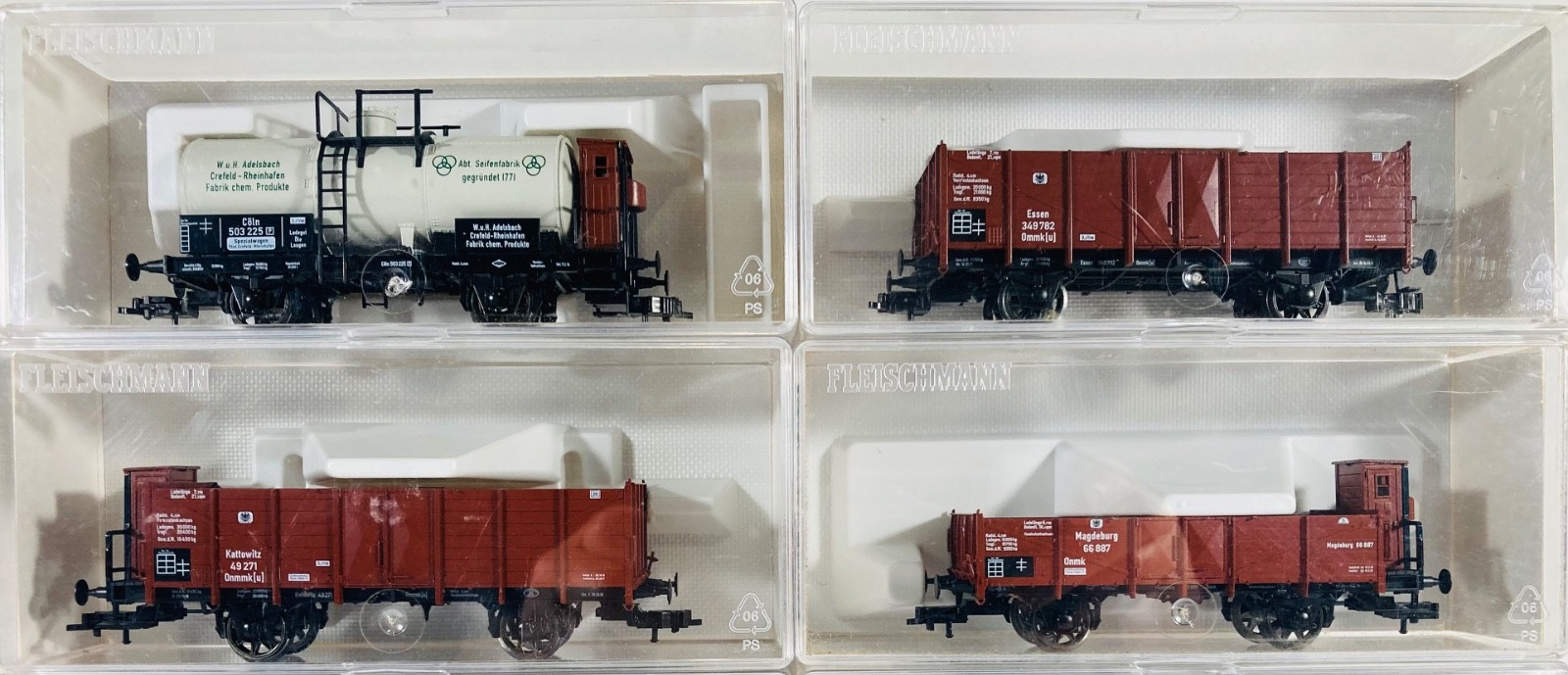 Fleischmann HO – 4891 Limited Edition Set – G8 Prussian Locomotive & 7 Wagons