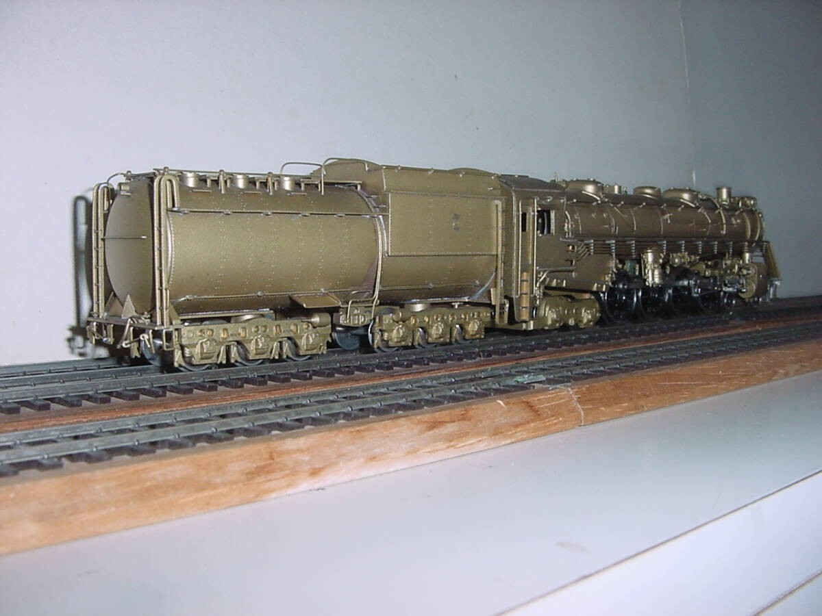 HO PFM Toby Canadian National 4-8-4 U-2g Brass Locomotive Unpainted Box Included