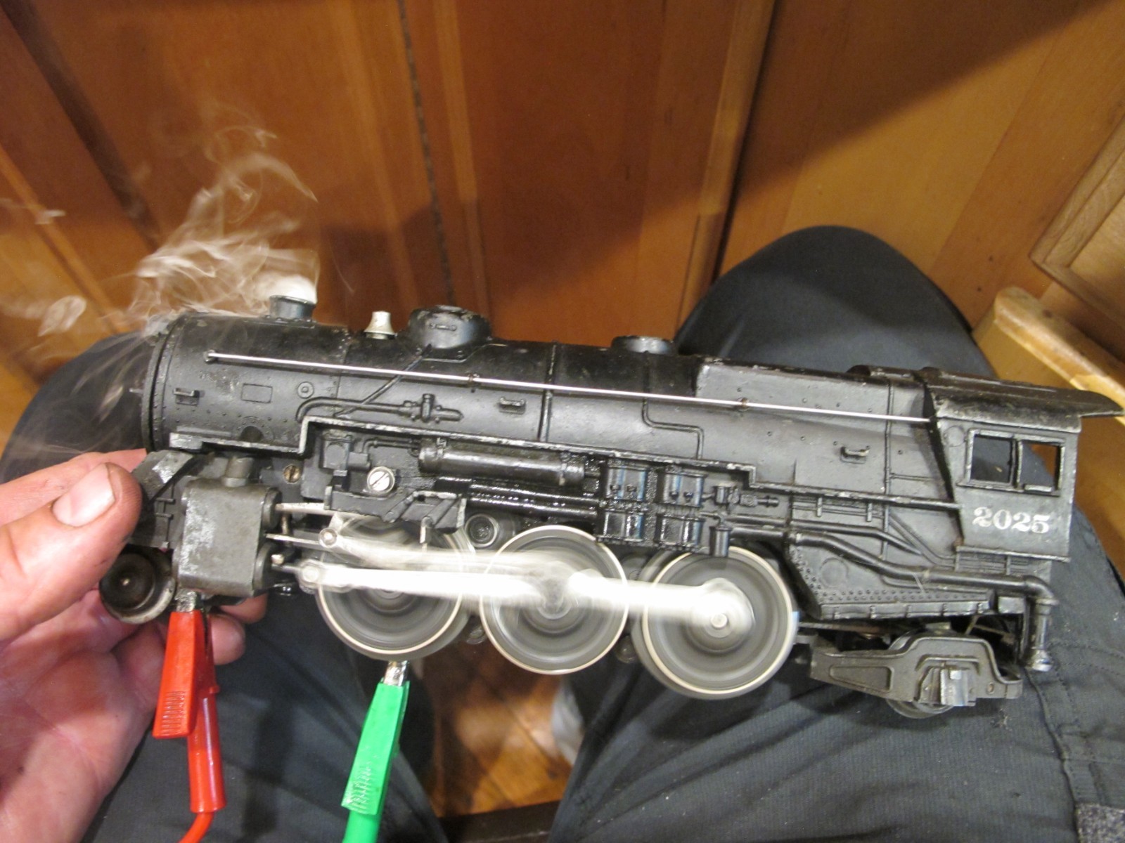 Lionel 2025 Postwar 2-6-4 Steam Engine ~ tested runs lights smokes