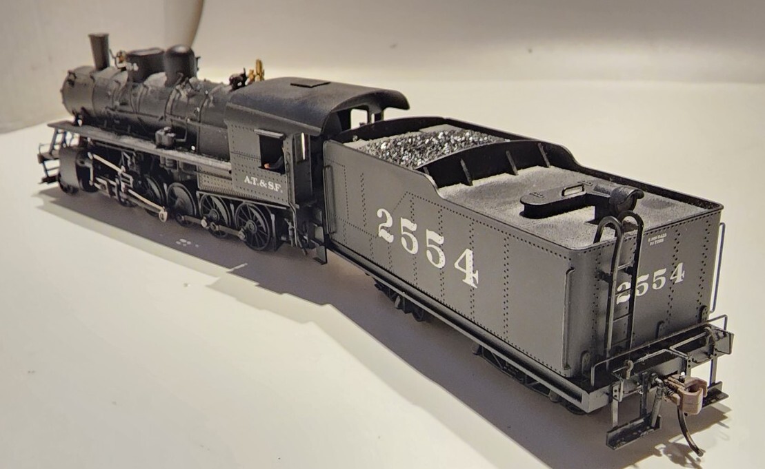 Bachmann Spectrum HO 2-10-0 Russian Decapod A.T. & S.F. #2554