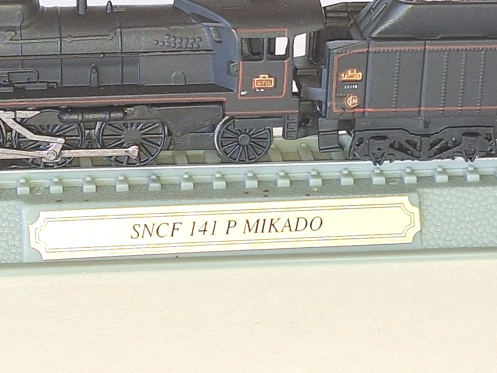 Delprado Static Display N Scale SNCF 141 P Mikado Steam Loco. Non Motorised
