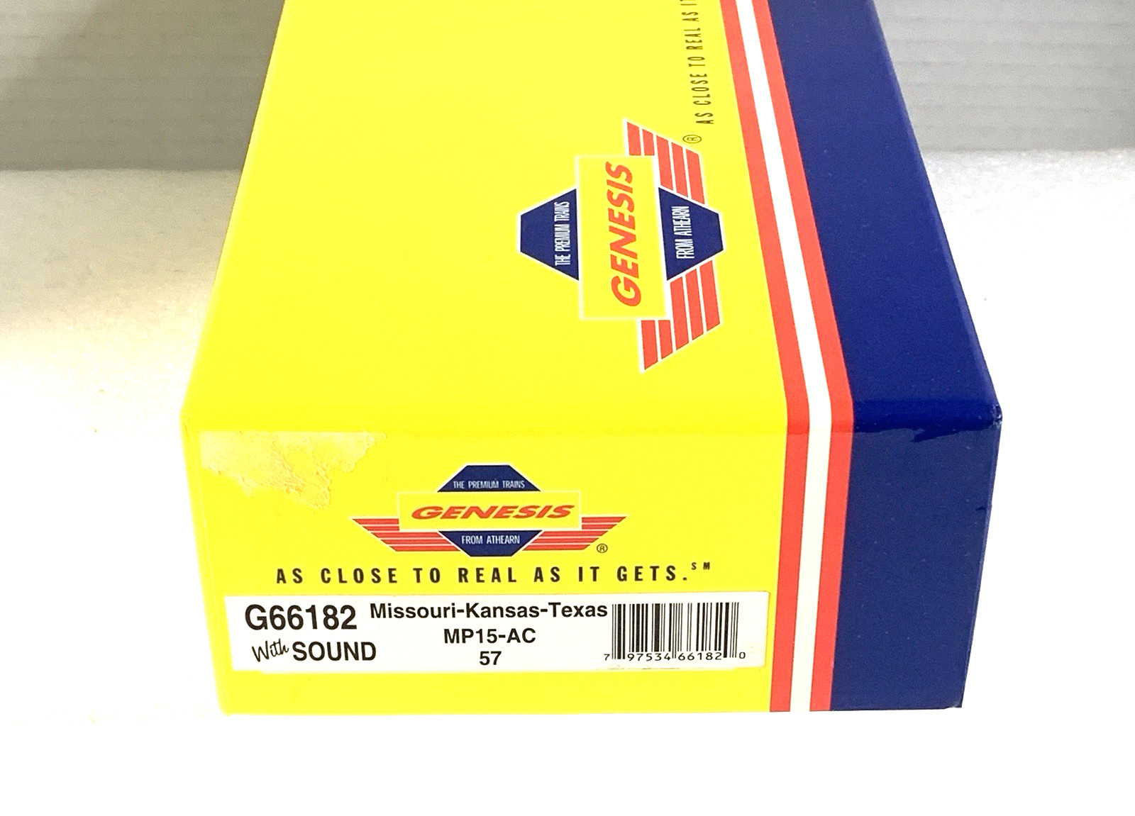Athearn Genesis HO Missouri Kansas Texas #57 MP15AC Diesel Locomotive G66182 NIB