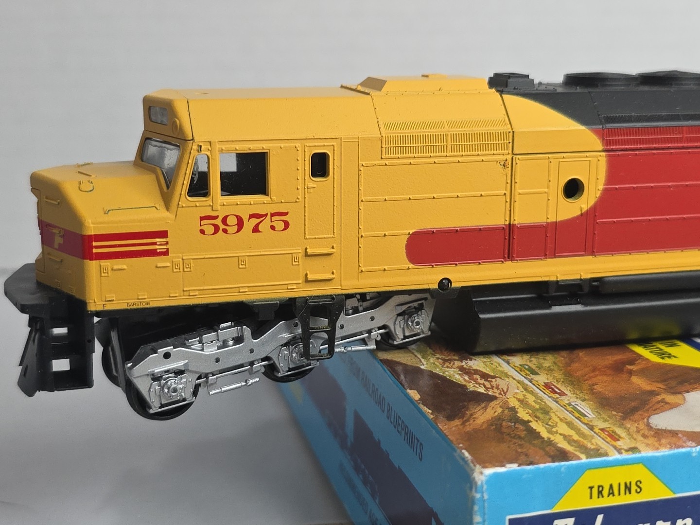 NOS Athearn 3615 HO Scale SF Santa Fe Merger F45 Dummy Diesel Locomotive