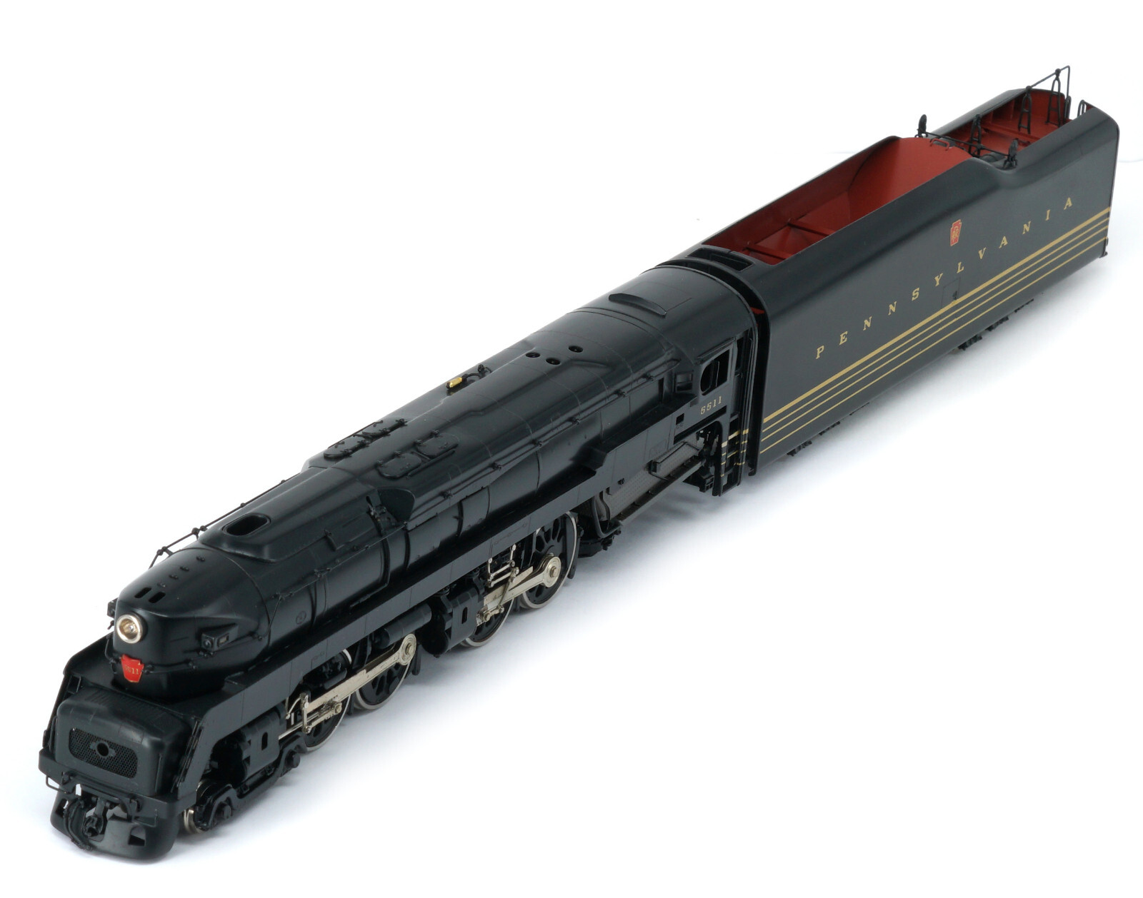 KEY IMPORTS CUSTOM SERIES #54 HO H0 BRASS PRR 4-4-4-4 T1 DUPLEX #5500 MODIFIED