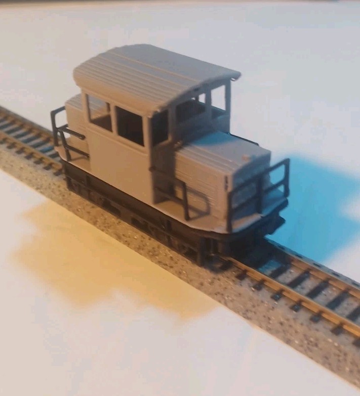 HOn30 CENTER CAB DIESEL LOCO Kit 3D. Made For Kato 109 Power Unit Not Included
