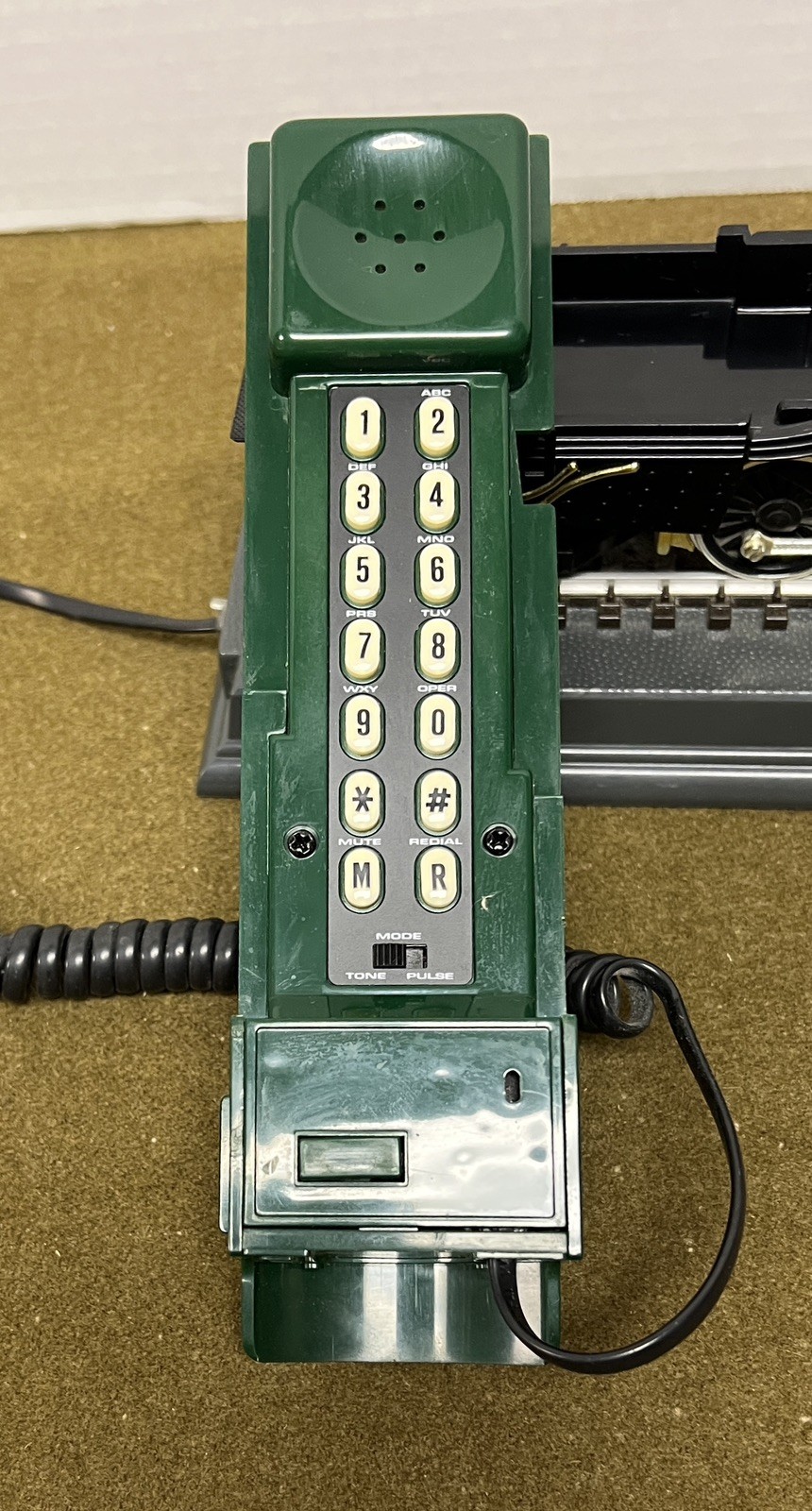 Vintage Crescent 1925 Telemania Train Locomotive Telephone Phone