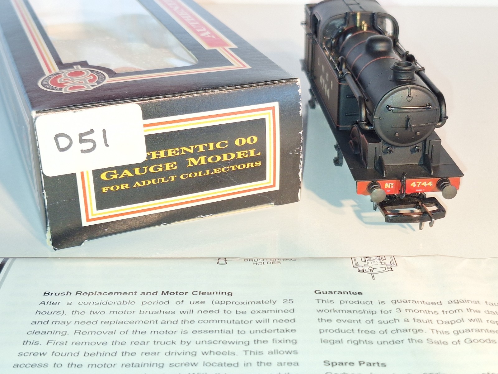 Dapol D51 LNER Tank Loco. New Old Stock. Mint Cond. 2 Rail DC Boxed. OO Scale