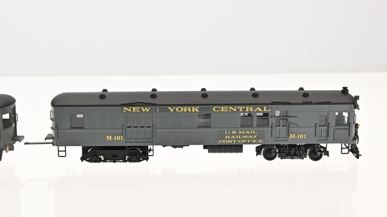 NJ Custom Brass Gas Motor Rail Car set NYC HO scale