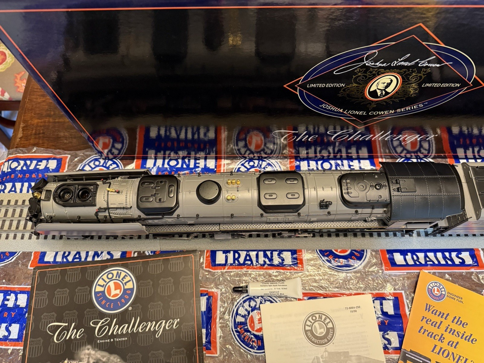 Lionel 6-28099 JLC Union Pacific UP Gray 4-6-6-4 Challenger Steam Locomotive -C8