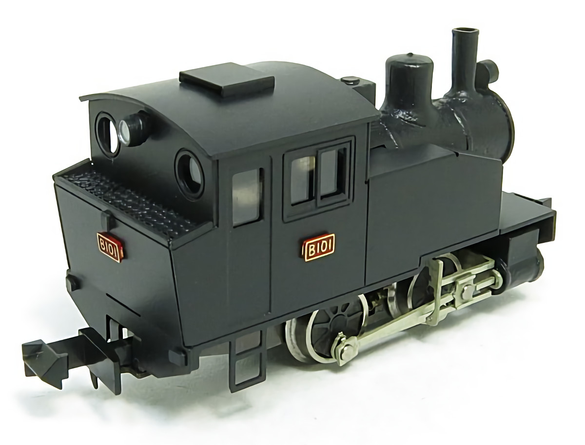 N Scale Aru Freelance 0-4-0T Industrial Steam Locomotive Brass Kit NIB 9mm Gauge