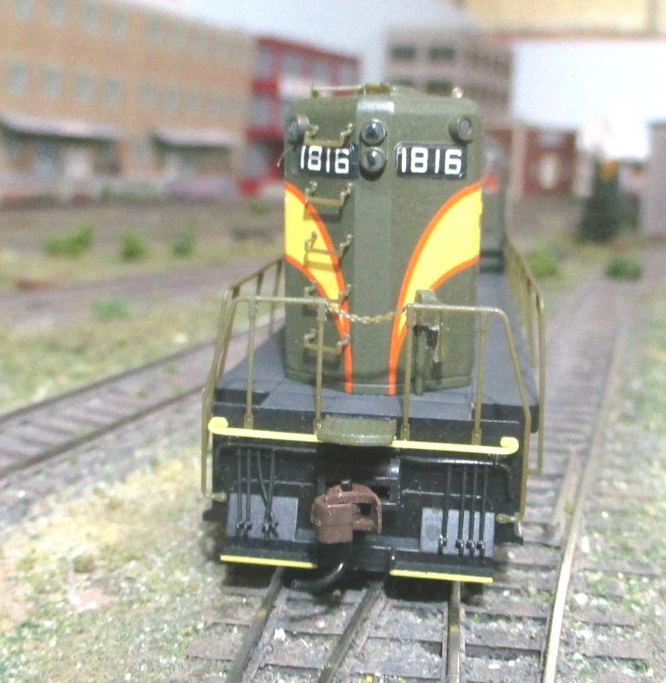 SAL 1816 EMD GP7 PROTO 2000, NEW GEARS,RENUMBERED,TCS DUAL MODE DC/DCC, NO SOUND