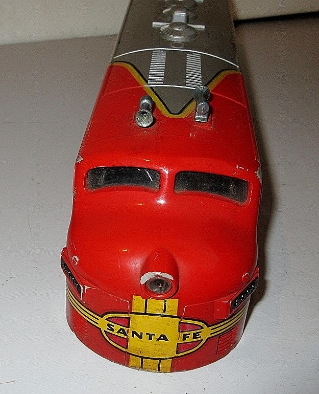 LIONEL #2383 SANTA FE F3 A UNIT BODY ORIGINAL W/#BOARDS EIC