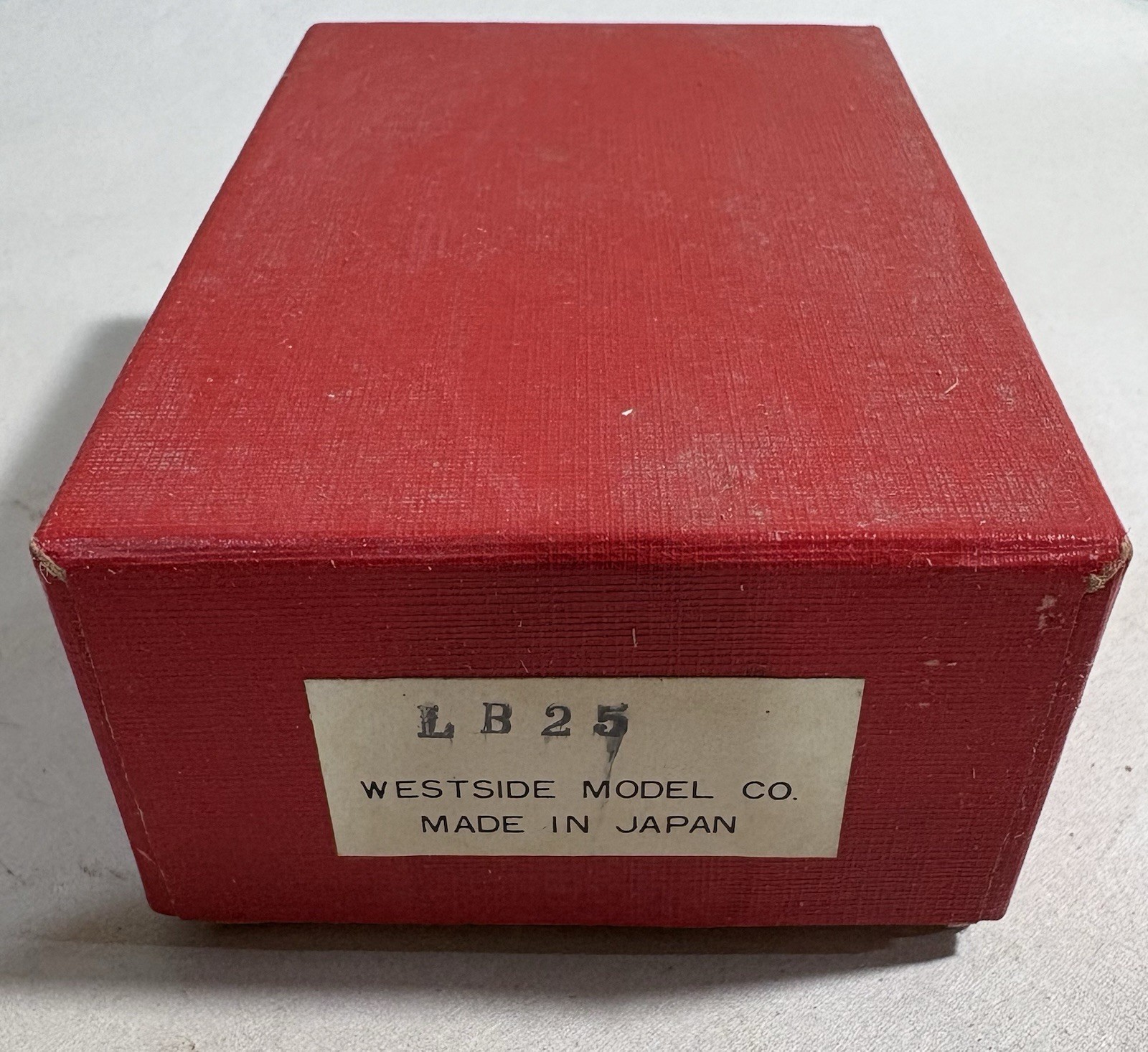 Vintage Westside Model Co Canon Motor LB25 Precision Brass Loco Micro Motor NOS