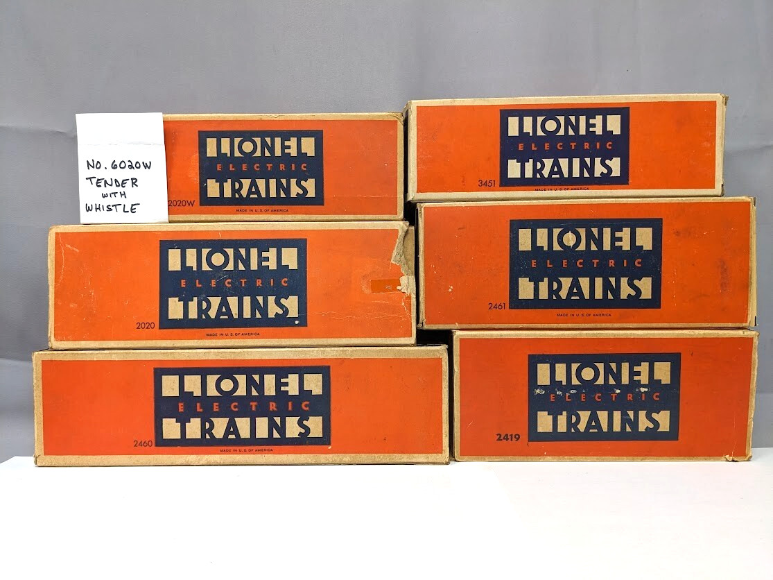 Lionel No.1447WS Steam Locomotive 4 Car Freight Set Circa 1948 O/Boxes C-7+