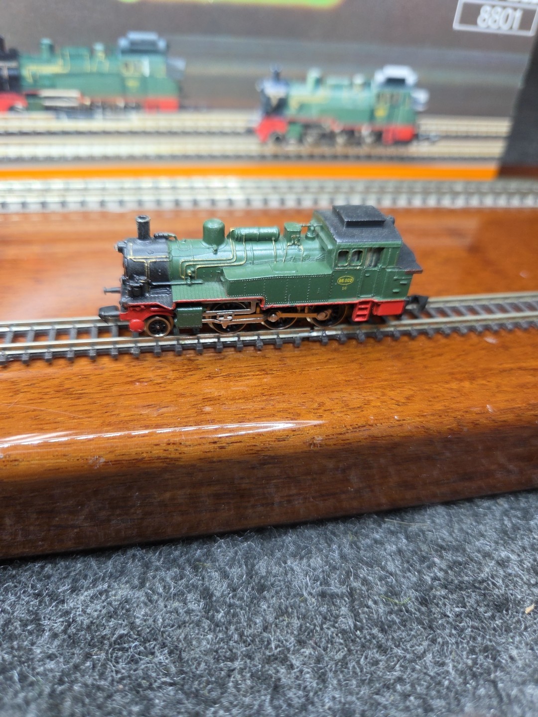 Z Scale Marklin Mini-Club 8801 Tank Belgian Railways Locomotive