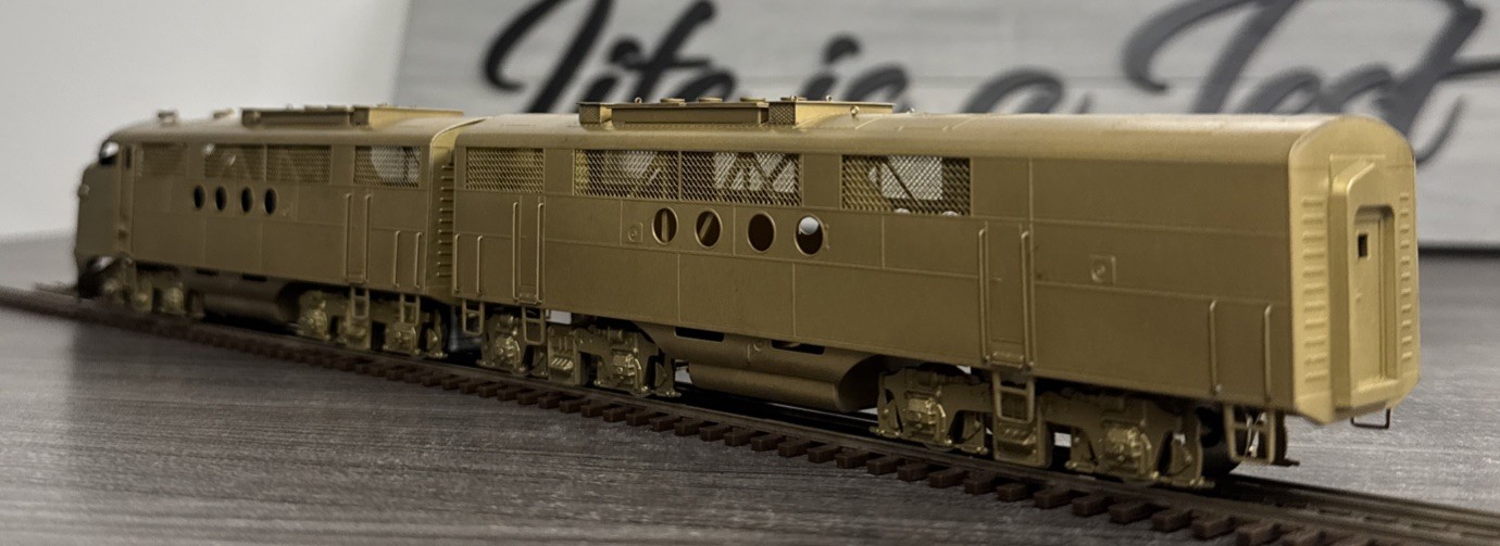 Hallmark Models HO Brass Misc. Roads EMD FT-A&B Diesel Loco – Unpainted/LNIB!