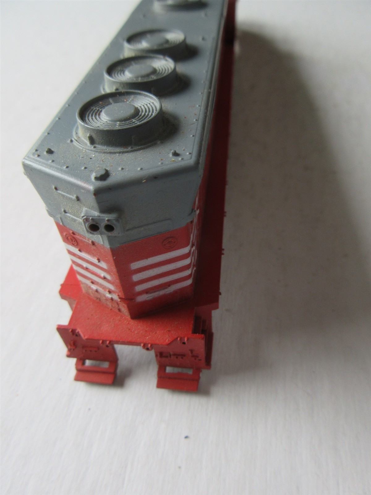 HO Scale BURLINGTON ROUTE # 549 LOCOMOTIVE SHELL ONLY