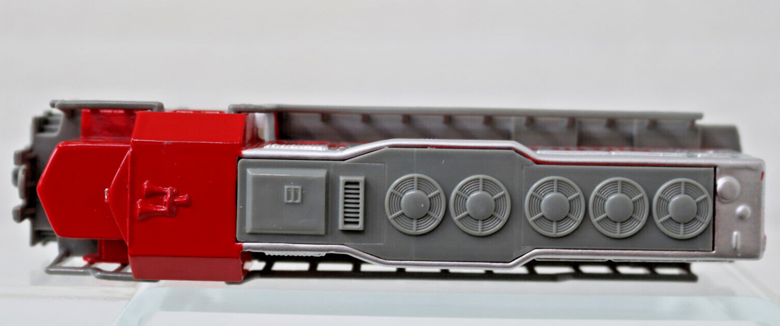 Freight Locomotive Pull Back Power Red & Silver North Southern #54 Die Cast
