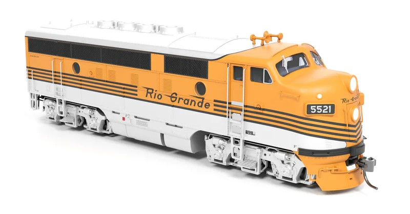 Broadway Ltd HO 9667 Denver & Rio Western F3A F3B SET Stealth DCC Ready Paragon