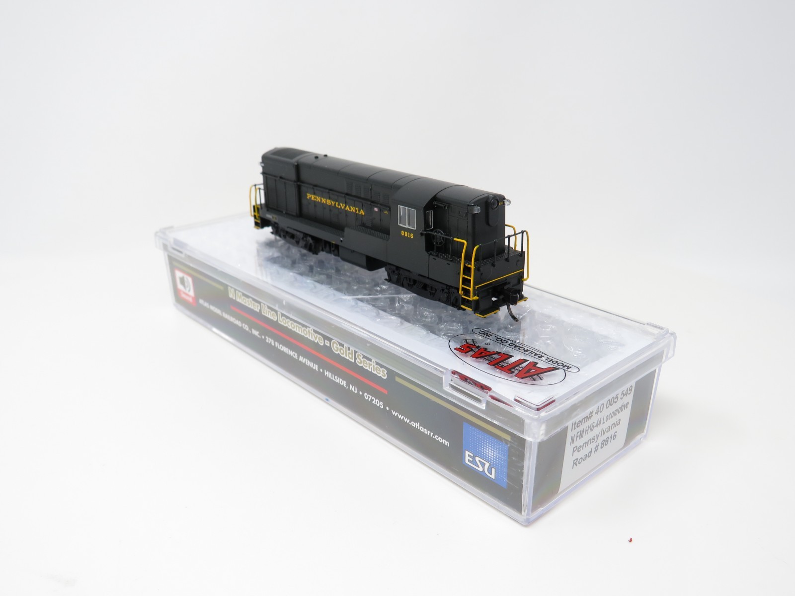 Atlas N 40005549 DCC Sound Pennsylvania PRR FM H16-44 Diesel Locomotive Freight