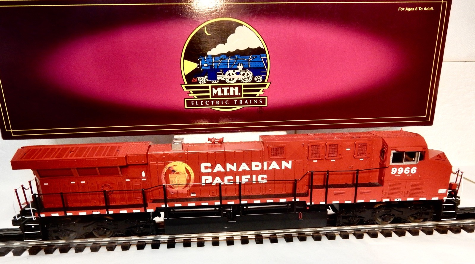 MTH Premier #20-2508-3 Canadian Pacific AC6000 Diesel DUMMY engine-lnwthbox look