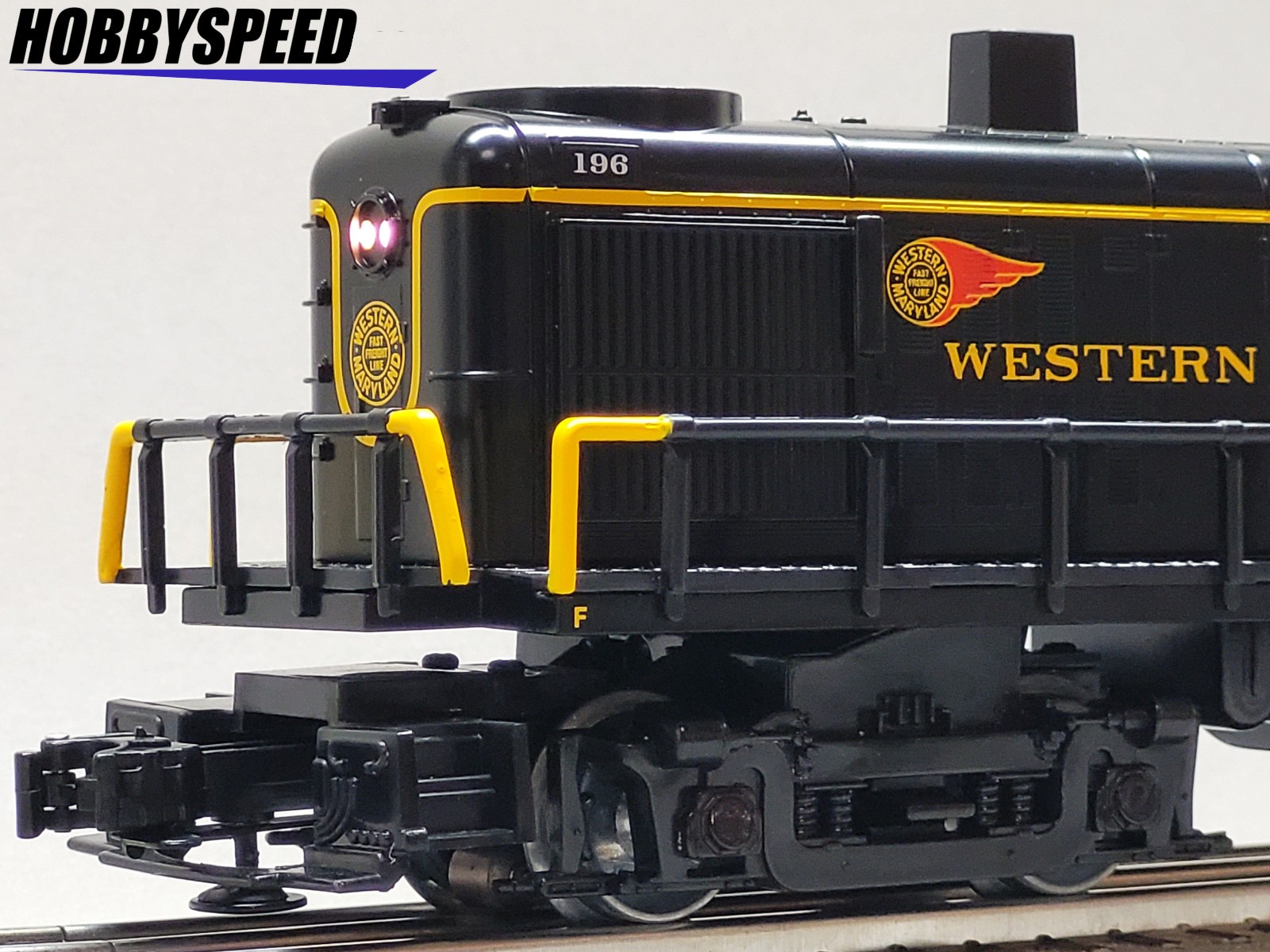 LIONEL WESTERN MARYLAND LIONCHIEF RS-3 #196 DIESEL ENGINE O GAUGE 2545080 NEW