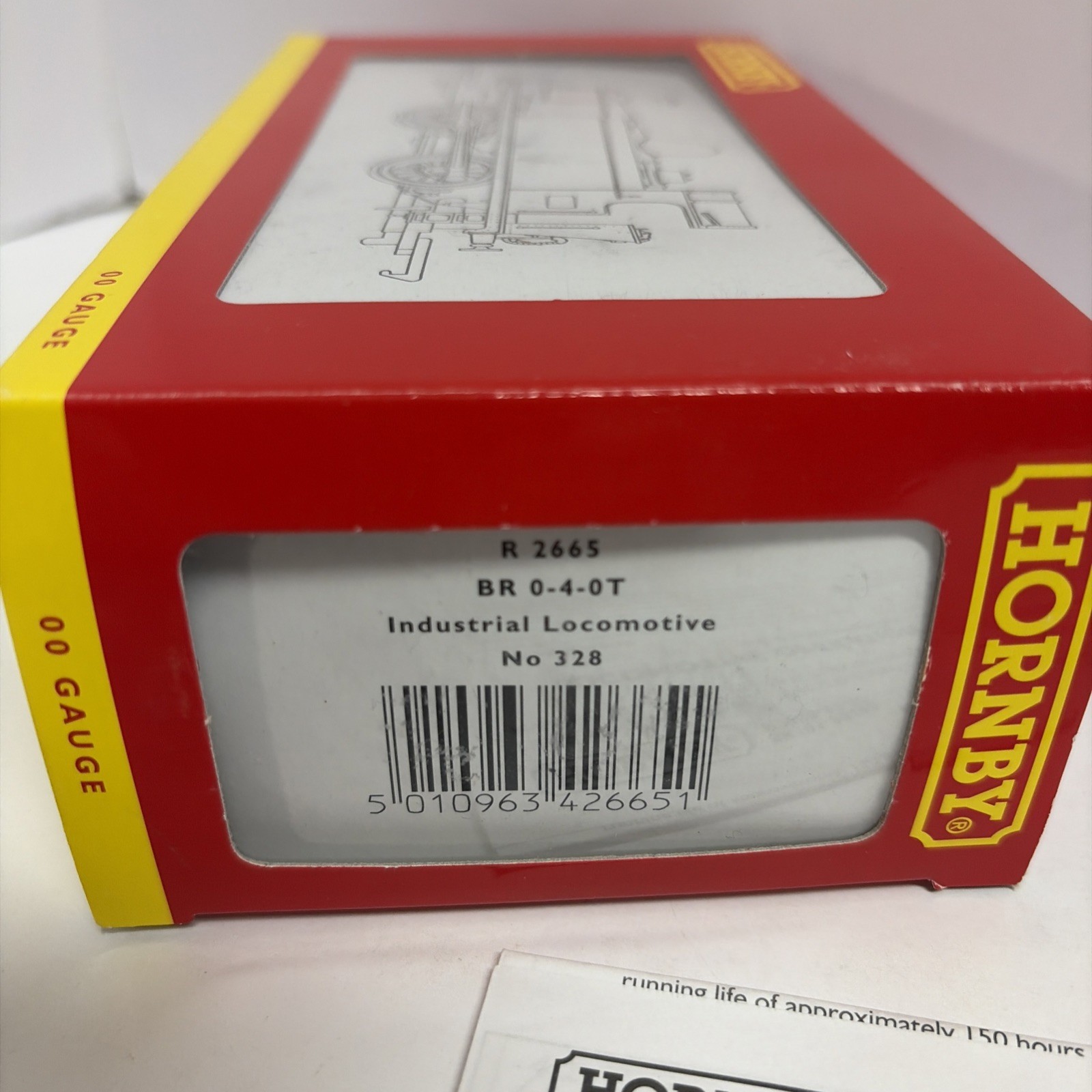 HORNBY R2665 BR 0-4-0 T INDUSTRIAL LOCOMOTIVE Boxed Green 328 00 Gauge Train NOS